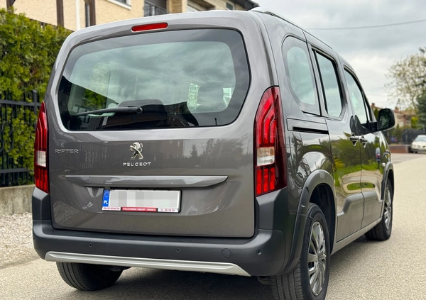 Peugeot Rifter cena 74999 przebieg: 124000, rok produkcji 2020 z Grabów nad Prosną małe 781